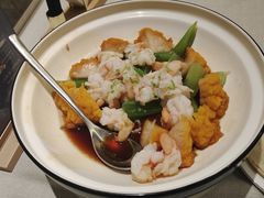 芹香牡丹虾仁-狮王府淮扬菜(新街口友谊店)