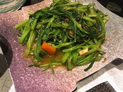 虾酱炒通菜-暹罗湾东南亚餐厅