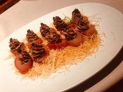 低温烟熏鹅肝酱鸽子蛋&nbsp;(-三利音·东方司宴(外滩店)