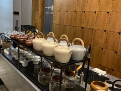 自助取餐区-一叶觅山(半边街店)