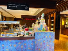 自助取餐区-广州希尔顿逸林酒店-OPEN開·全日制餐厅·海鲜·小火锅·自助餐(东风路店)