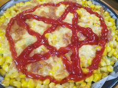 料理烤芝士玉米粒-老东镇啤酒屋海鲜加工·蒸汽海鲜·海鲜烧烤(台东店)