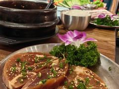 -明洞阿姨·韩式酱蟹烤肉·创意料理(三元桥店)