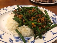 干烧四季豆饭-玫瑰苑烧腊饭店