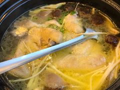 野山菌炖土鸡-自游人·美食一楼·地道徽菜(三十年名店)