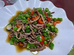 双椒牛柳-邱二餐馆
