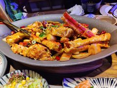 辣炒帝王蟹-蟹之国·精品蟹料理(极地店)