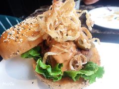 黑胡椒牛肉汉堡-Lets burger非常汉堡·环球风味(蓝色港湾店)