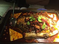 -探鱼·鲜青椒爽麻烤鱼(广州花都来又来店)