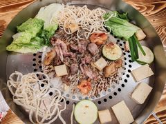 -陈叉子钢盆烤肉(中原万达店)