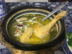 草鸡汤-云河农家乐饭店(福禄缘树山店)