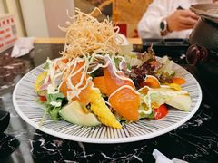 三文鱼牛油果油沙拉-龍二烧肉酒场(九亭店)