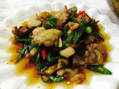 回锅肉-明升萝卜汤