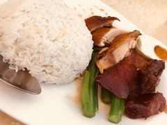 油鸡拼叉烧饭-永盈茶餐厅(江南大道中店)