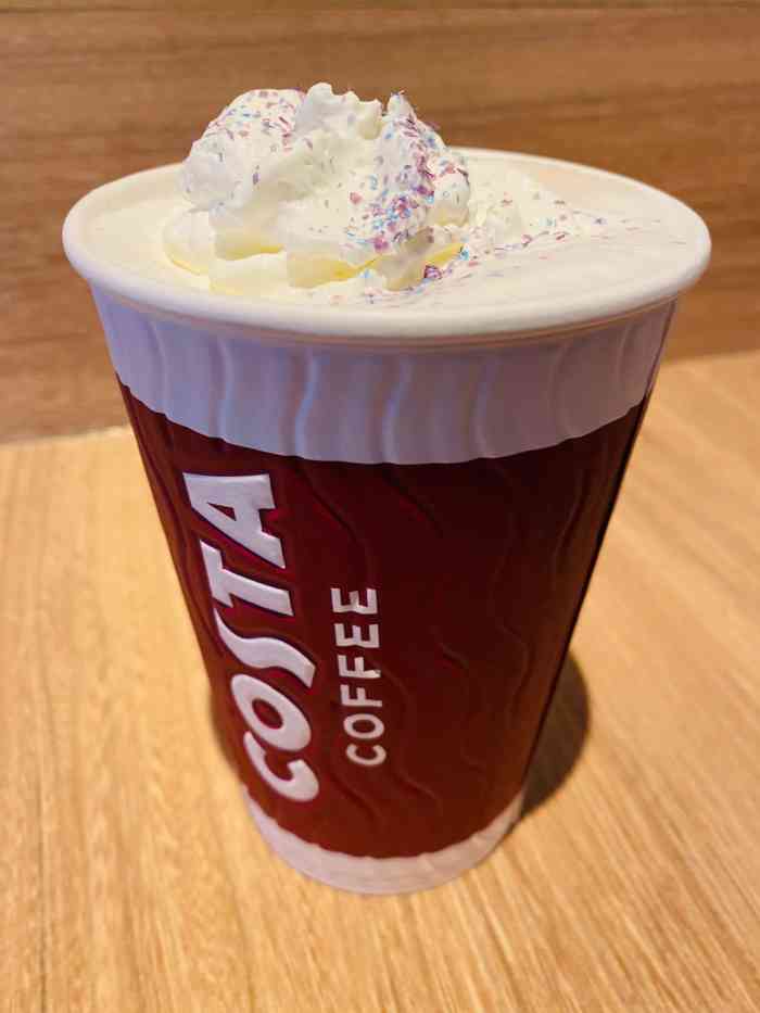 costa coffee(水游城店)-"和同学一起来的我点的香草拿铁,她点的热.