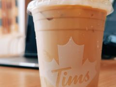 拿铁（大杯）-Tims天好咖啡·贝果(凯德大峡谷购物中心店)