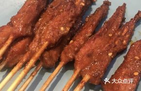 Fried Beef Skewers