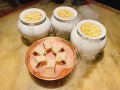 范家老酸奶配桂花蜜-范家小馆·烤鸭新京菜(金融街店)