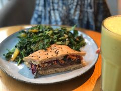 烤牛肉三明治套餐-Wagas沃歌斯(大学路店)