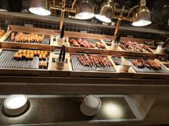 面包甜点陈列柜-比格比萨自助(宋家庄店)