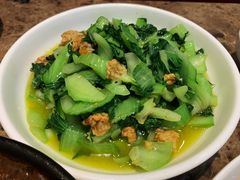 青菜油渣-人全到饭店南京本帮菜馆(云锦路店)