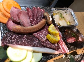 想吃日式烤肉，说走就走，家里周边找了一家