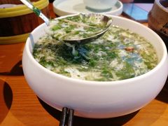 荠菜银鱼羹-三凤酒家·百年无锡菜(清扬茂业店)
