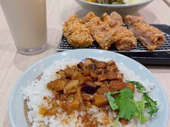 鸡排卤肉饭套餐-永和大王(宜山店)