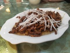 青椒酱肉丝-迎宾饭店