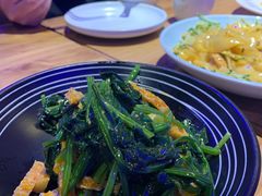 菠菜拌面筋-胖老汉椒麻鸡清真新疆菜(西御街店)