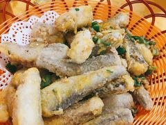 椒盐九肚鱼-老字号蛇口德记烧腊饭店·海鲜加工