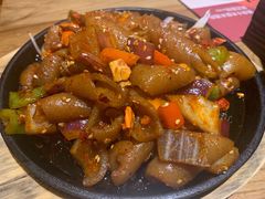 麻辣猪皮-冰川延边料理·炭烤串(原小木屋店)