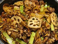 招牌干锅牛蛙五香味-蛙蛙叫干锅年代(簋街总店)