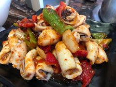 拌干墨斗-啊美丽炭火烤肉(滑翔一店)