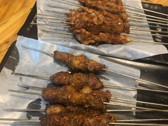 烤筋-长青菠菜面·烧烤
