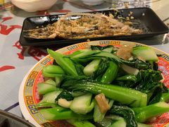 猪油渣炒菜心-辉记炭烧海鲜大排档·老字号(福田店)