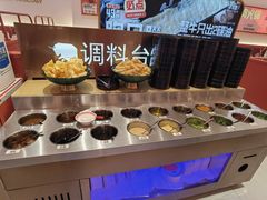 自助调料区-牛物鲜切牛肉火锅(宜家荟聚店)