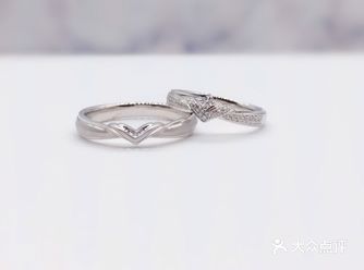 客定款对戒——武汉最美婚戒定制