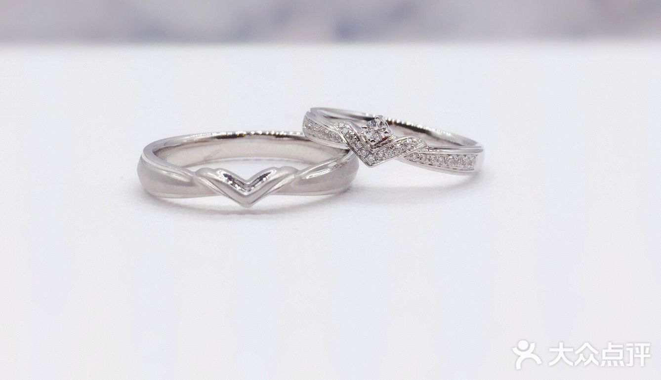客定款对戒——武汉最美婚戒定制