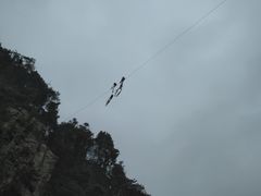 空中摩托表演-四会奇石河风景区