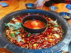 美蛙鱼头红汤锅底-味仙疯美蛙鱼头(清扬路总店)