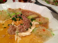 翡翠蒸丝瓜-花中城·三十二年杭帮菜(清泰街店)