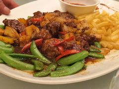 粤式牛肉粒-浦东绿地铂骊酒店品珍轩中餐厅