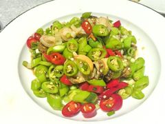 老虎菜拌扇贝-郑庄脂渣海鲜楼(九水路店)