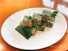 雪菜腊鸡丝冻-宁波柏悦酒店·钱湖渔港