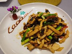 菌菇炒鱼面-纳福苑(亮庆餐饮分店)