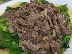 芥兰炒牛肉-车头老二大排档(金城步行街店)