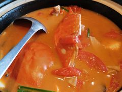 梭子蟹番茄豆腐煲-菲乐餐厅(三十年经营·湖滨路店)