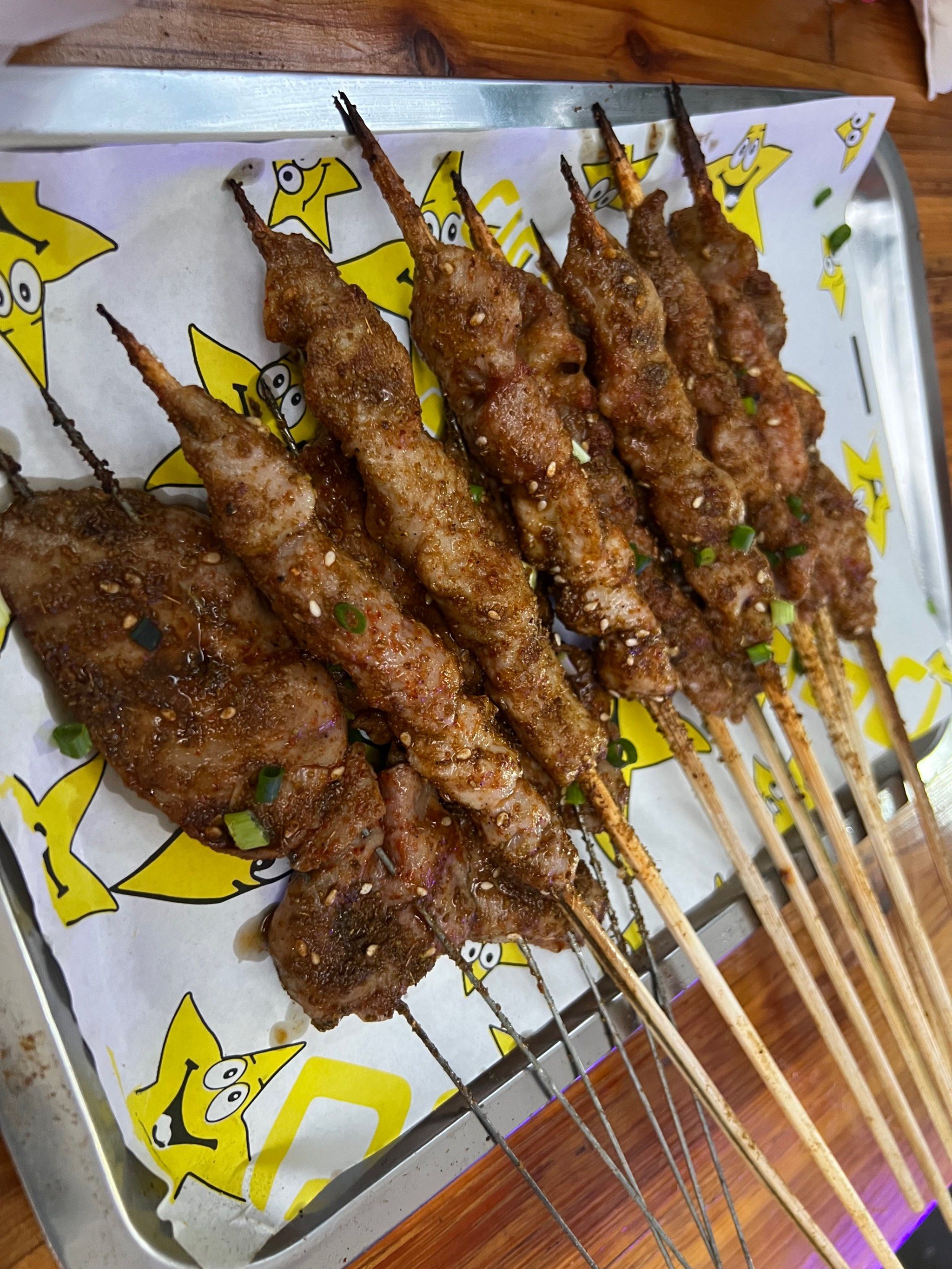 牛肉串满满肉香