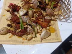 -东来菜馆•手抓海鲜家常菜•海鲜锅贴(鸽子窝店)